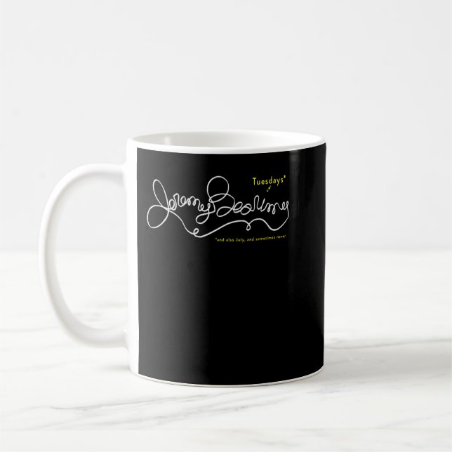 Caneca De Café Jeremy Bearimy em branco (com notação) Classic T  (Esquerda)