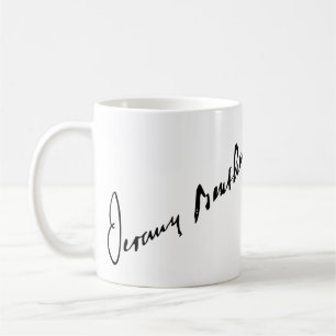 Caneca De Café Jeremy Bentham - Assinatura Coffee Mug