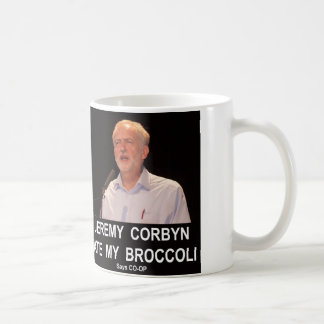 Caneca De Café Jeremy Corbyn comeu meus brócolos