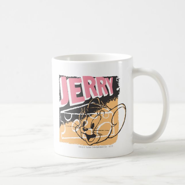 Caneca De Café Jerry Face em Queijo (Direita)