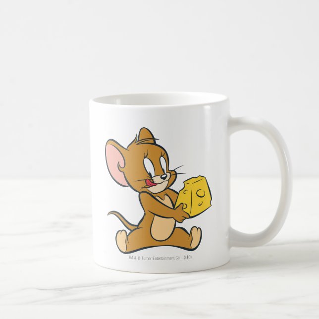 Caneca De Café Jerry Gosta Do Queijo (Direita)