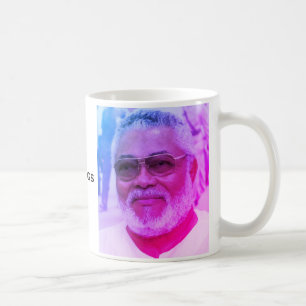 Caneca De Café Jerry Rawlings, J.J. Rawlings, Presidente do Gana
