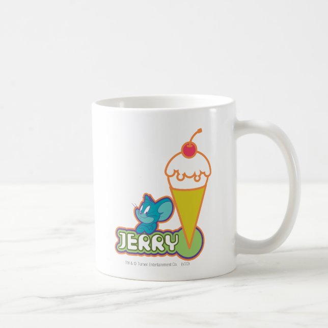 Caneca De Café Jerry Sorvete (Direita)