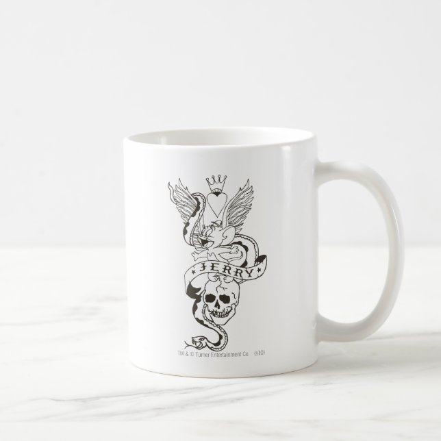 Caneca De Café Jerry Twisted Tattoo 1 (Direita)