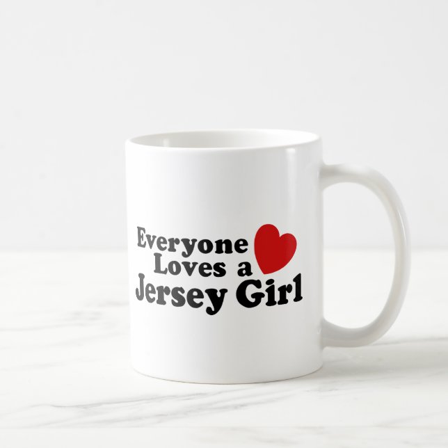 Caneca De Café Jersey Girl (Direita)