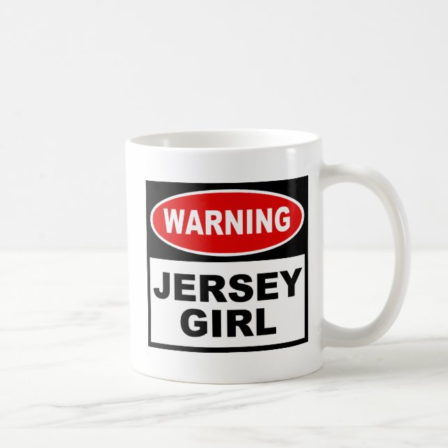 Caneca De Café Jersey Girl (Direita)