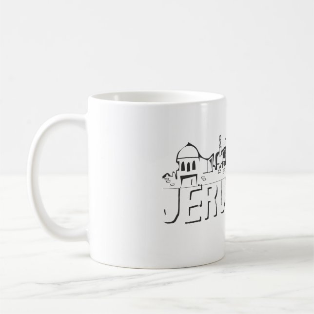 Caneca De Café Jerusalem Café Mug (Esquerda)