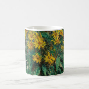 Caneca De Café Jerusalém - Flores do Artichoke - Claude Monet