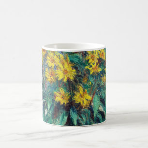 Caneca De Café Jerusalém - Flores do Artichoke por Claude Monet
