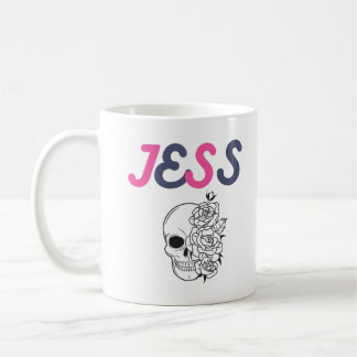 Caneca De Café Jess (apenas um nome)