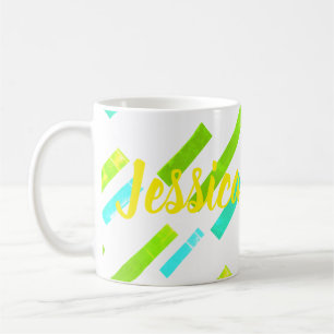 Caneca De Café Jessica Adicione Seu Nome Café Tropical Tea Mug Cu