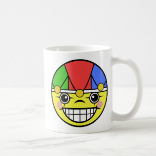 Caneca De Café Jester Face Coffee Mug