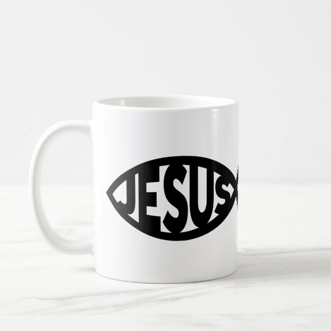 Caneca De Café Jesus (Esquerda)