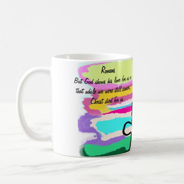 Caneca De Café Jesus ama e vive (Esquerda)
