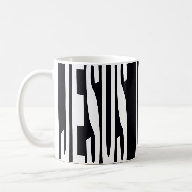 CANECA DE CAFÉ JESUS AMA VOCÊ (Esquerda)