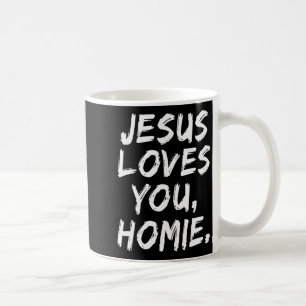 Caneca De Café Jesus Ama Você Homie Cristão Fé Deus