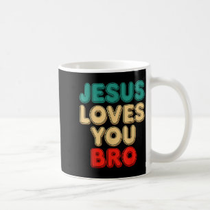 Caneca De Café Jesus Ama Você Irmão Fé Cristã Humor Religioso