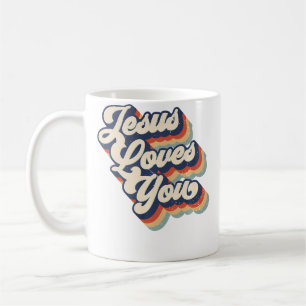 Caneca De Café Jesus Ama Você Wo