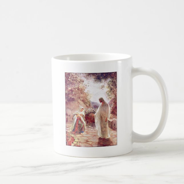 Caneca De Café Jesus aparece à Maria Madalena (Direita)