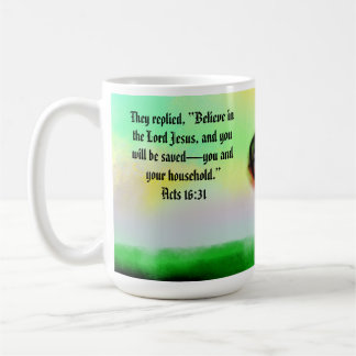 Caneca De Café Jesus aqui