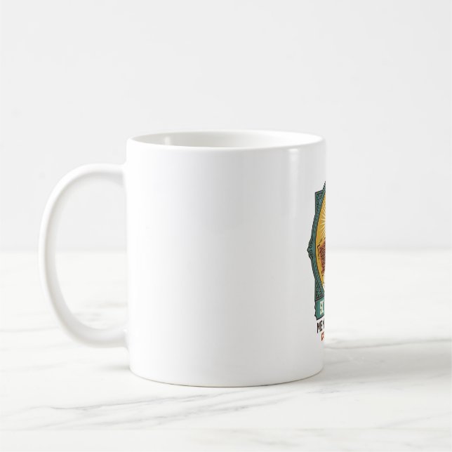 Caneca De Café Jesus Código QR Borroso Não Funciona Menu Humor Té (Esquerda)