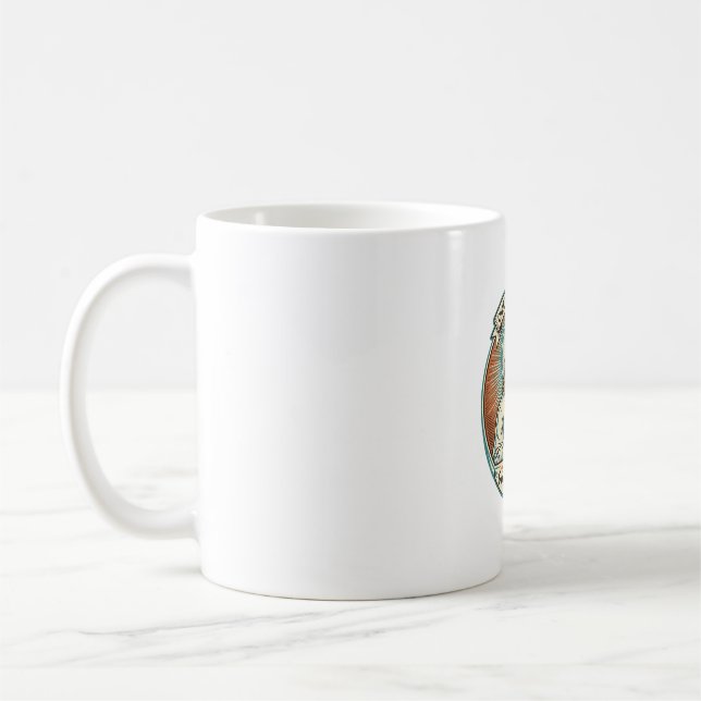 Caneca De Café Jesus Completamente Queimado Preto Cachorro Quente (Esquerda)