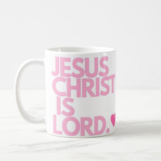 Caneca De Café Jesus Cristo é Lorde Mug (Esquerda)