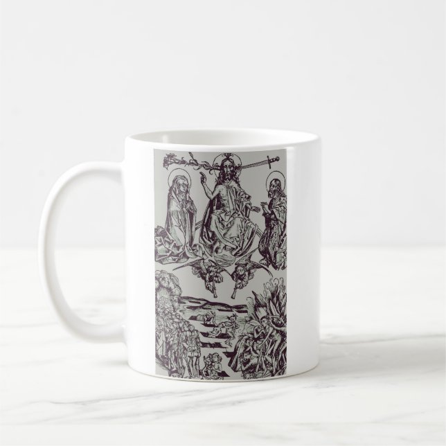 Caneca De Café Jesus Cristo é o juiz do universo (Esquerda)