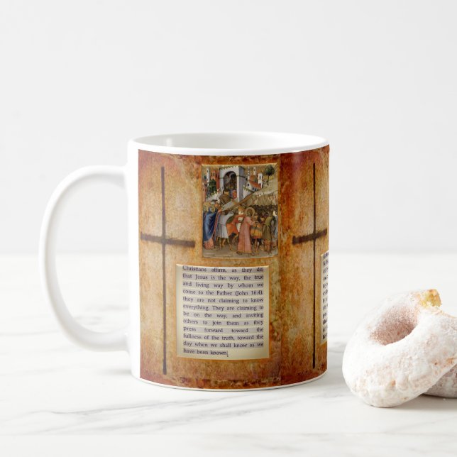 Caneca De Café Jesus Cristo Mug (Com Donut)