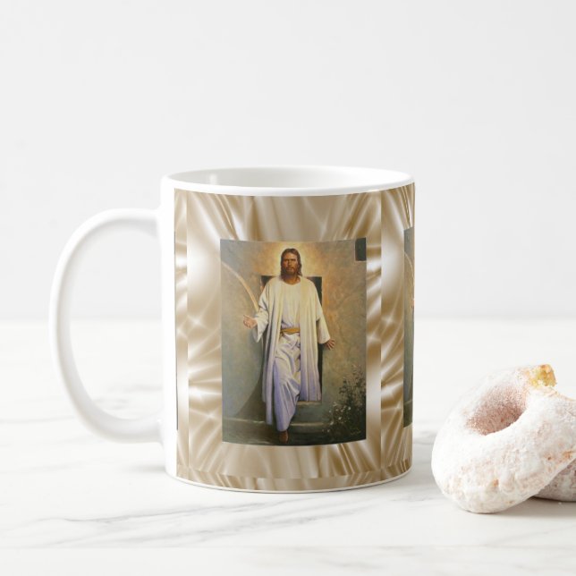 Caneca De Café Jesus Cristo Mug (Com Donut)