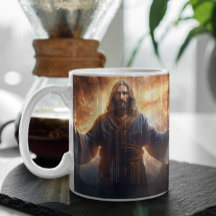 Jesus Cristo nas nuvens versão 5