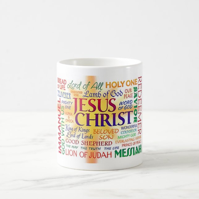 CANECA DE CAFÉ JESUS CRISTO, NOMES DO NOME SOBRETUDO (Centro)