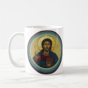 Caneca De Café Jesus Cristo Pantocrator