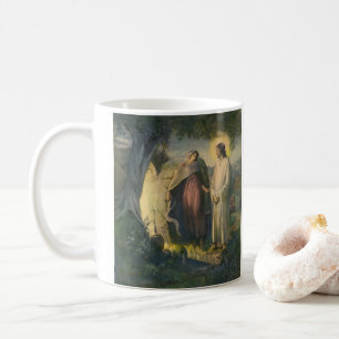 Caneca De Café Jesus Cristo Risen by the Tomb by ML Greer