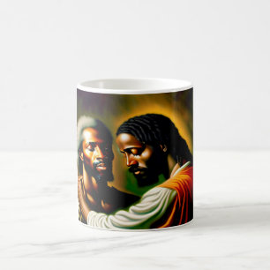 Caneca De Café Jesus cura uma cega de café II