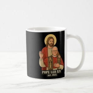 Caneca De Café Jesus Deus abençoe Papa Leo Xiv