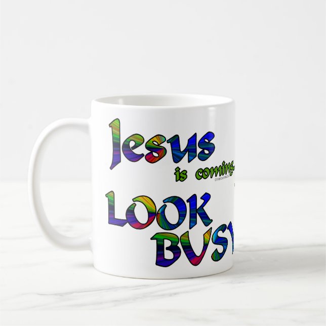 Caneca De Café Jesus é… 2 de vinda (Esquerda)