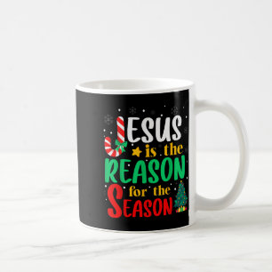Caneca De Café Jesus É a Razão da Temporada de Natal Chris Cristã