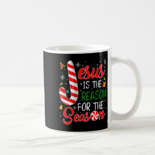 Caneca De Café Jesus É a Razão da Temporada de Natal Pijama de Na