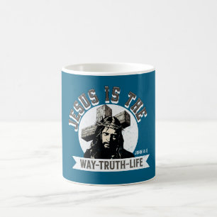 Caneca De Café Jesus É A Verdade E A Vida