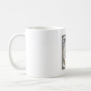 Caneca De Café Jesus e Beisebol Cristão Vintage