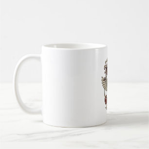 Caneca De Café Jesus e Guitarras Vintage Guitarra Cristã