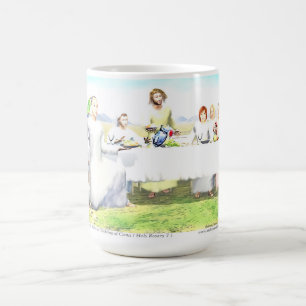 Caneca De Café Jesus e Maria no Casamento de Caná