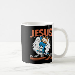 Caneca De Café Jesus É Meu Bilhete De Elevador Esportes De Invern