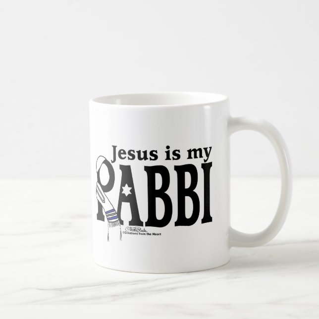 Caneca De Café Jesus é meu RABBI (Direita)