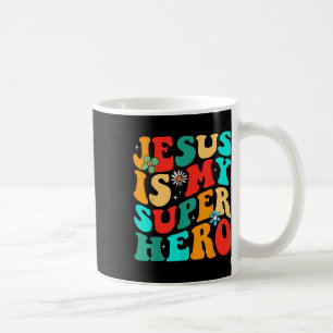 Caneca De Café Jesus É Minha Camiseta Religiosa Cristã Super-Heró