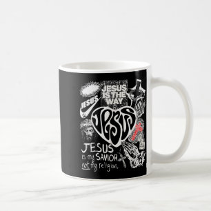 Caneca De Café Jesus É O Caminho Versículo Bíblico Cristão Fé De