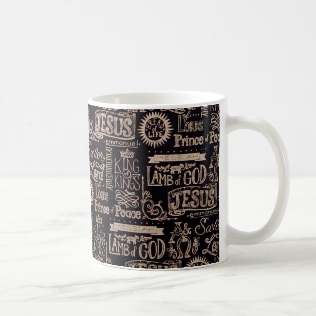 Caneca De Café Jesus é rei de Kings Mug (Direita)