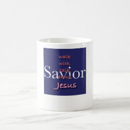 Caneca De Café Jesus é salvador de café mug