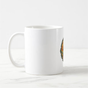 Caneca De Café Jesus Envergonhado Tropeçando Superfície Plana Clu